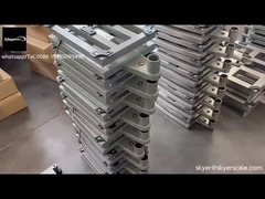 60 kg 30x40 cm Pesatura elettronica in acciaio inossidabile Scale con copertura impermeabile in acciaio inossidabile