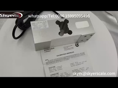 Cella di pesatura di alluminio in singolo punto Zemic L6G 300kg OIML In scala 600x800mm