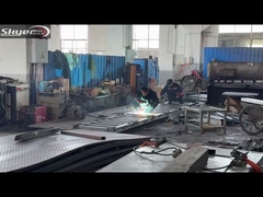 60x60cm 300kg Scala portatile di banco Pesare Scala di piattaforma in acciaio al carbonio