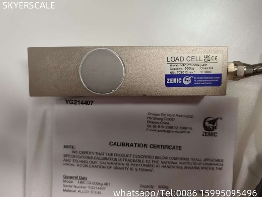 qualità  500kg OIML Load Cells Amplifier Zemic H8C Weighing Sensor For Floor Weighintg Scale Fabbrica