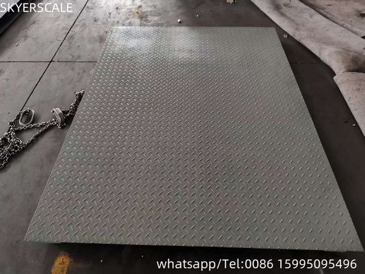 qualità  Electronic Platform Floor Weighing Scale Digital Platform Scale 5t 10t Carbon Steel AC/DC 110v/220v Fabbrica