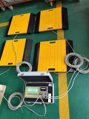 Qualità  Portable Static Axle Load Weighing Device with Aluminum Alloy Body Fabbrica