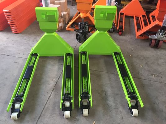 1.5T, 2T, pallet elettronico della mano del acciaio al carbonio 3T che pesa colore rosso della bascula