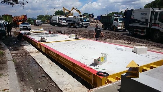 Tipo 100 bascula a ponte della pagina della bascula di tonnellata 3×16m