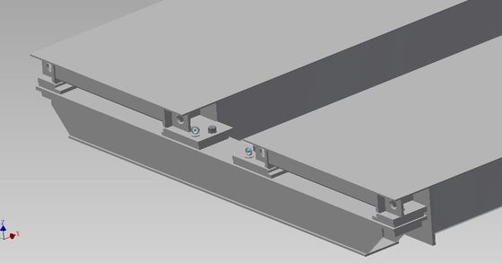 3×16m 100 bascule resistenti d'acciaio di tonnellata Q235B
