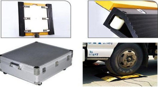 Bilancie portatili senza fili della lega di alluminio di Digital 4PCS Axle Scales