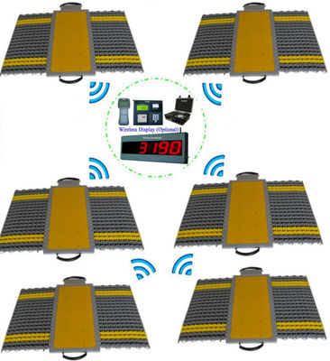 scale portatili senza fili dell'asse del camion 6pcs con l'indicatore del touch screen