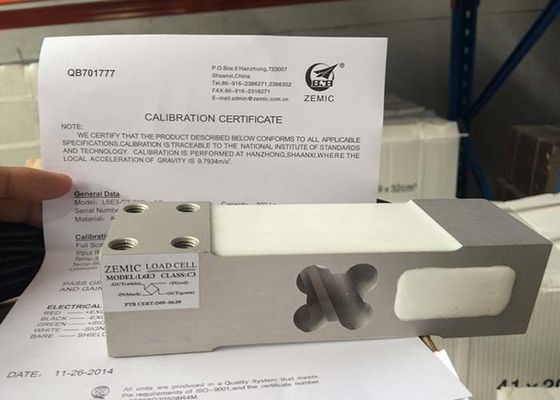 Cellula di carico unica di Zemic L6E per la scala del banco, cellula di carico elettronica OIML approvata