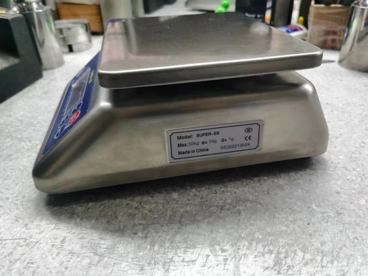 30 kg Super ss Scala di peso digitale elettronica impermeabile IP68 Scala di bilanciamento digitale in acciaio inossidabile