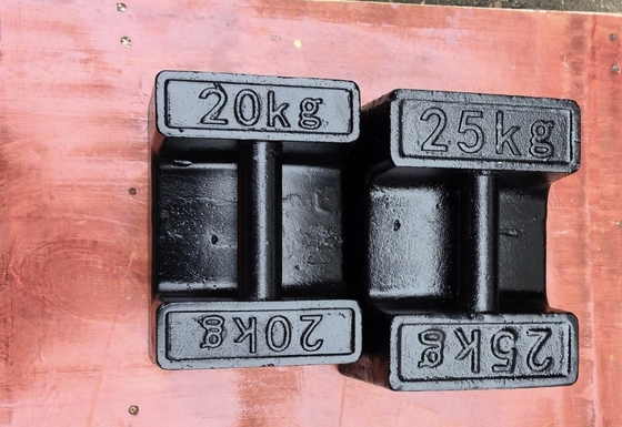 20 kg 25 kg di peso di classe M1 per il calibratore standard di peso in caduta per la bilancia