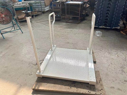 Ospedale portatile dedicato sedia a rotelle Piattaforma elettronica Pesatura 300kg 500kg