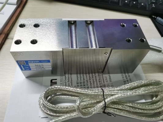 Mavin NA3/G Cella di carico in acciaio inossidabile 200 kg Sensore di scala di piattaforma con buco quadrato grande