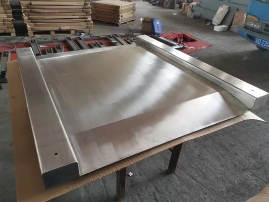 Scala digitale impermeabile 1.2x1.2m 3t Piattaforma in acciaio inossidabile Scala di pavimento