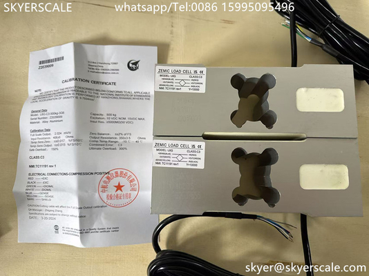 Zemic L6G Load Cell Single Point Load Sensors Capacità di 500 kg per le scale di piattaforma