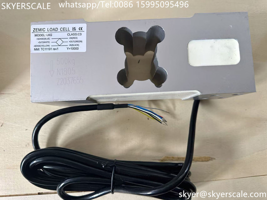 Zemic L6G Load Cell Single Point Load Sensors Capacità di 500 kg per le scale di piattaforma
