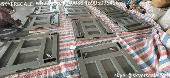 Scala elettronica di alta precisione per l'industria Scala di piattaforma Scala di pavimento 1x1.2m 3t OEM ODM