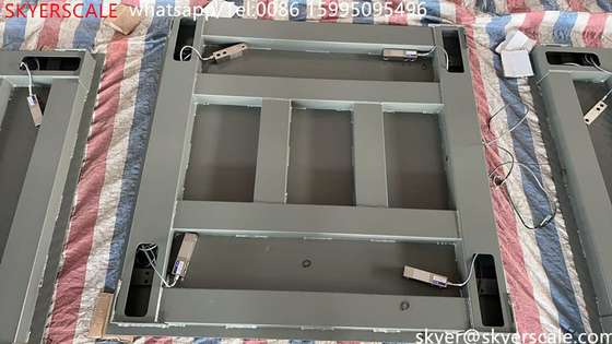 Scala elettronica di alta precisione per l'industria Scala di piattaforma Scala di pavimento 1x1.2m 3t OEM ODM