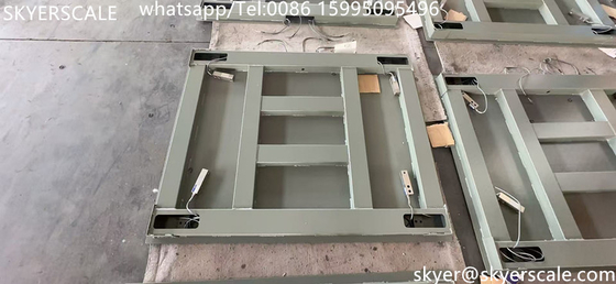 Pesatura digitale industriale da 5000 kg Scala da pavimento 1.2x1.5m con prezzo economico