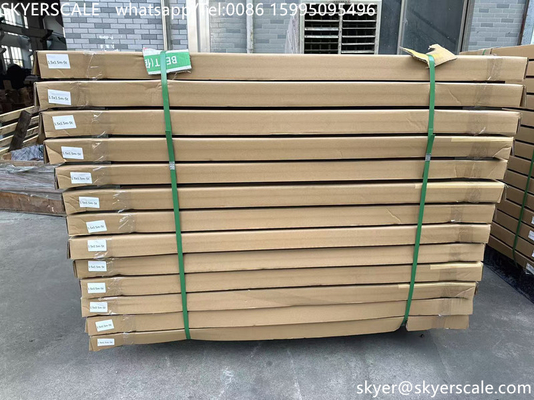 Scala di pesatura digitale senza buco 1.2x1.2m-3t Scala elettronica per piattaforme