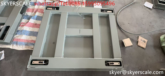 Scala di pesatura digitale senza buco 1.2x1.2m-3t Scala elettronica per piattaforme