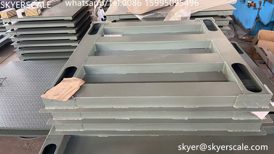 Scala di pesatura digitale senza buco 1.2x1.2m-3t Scala elettronica per piattaforme