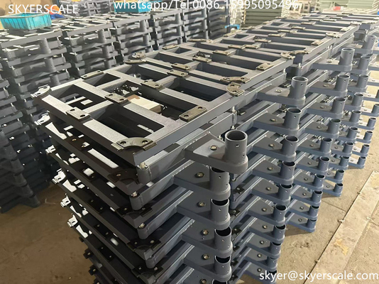 150 kg Piattaforma di pesatura digitale con precisione di 5g e materiale in acciaio al carbonio