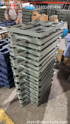 150 kg Piattaforma di pesatura digitale con precisione di 5g e materiale in acciaio al carbonio
