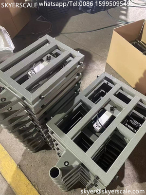 Scala elettronica di peso 50x40cm 250kg con indicatore di pesatura A12E