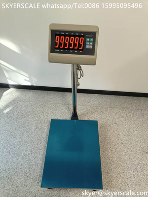 300kg Scala di piattaforma di panca collegare il computer con Rs232