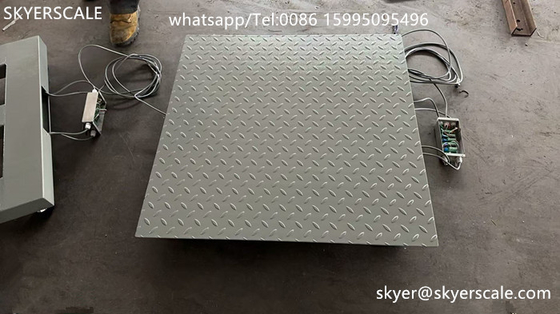 Scale per pavimenti per magazzini 5000 kg scala per piattaforme industriali