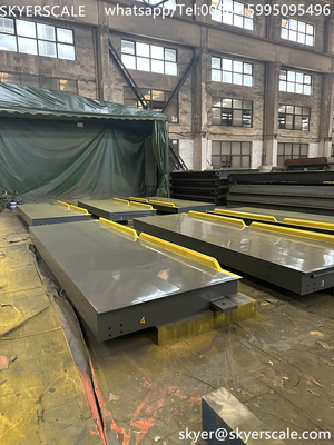 Produttori di ponti di pesatura elettronici industriali di larghezza 3 m x lunghezza 18 m, ponti di pesatura di 120 tonnellate