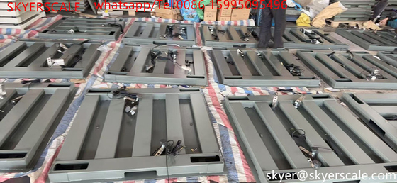 Piattaforma digitale in acciaio al carbonio da 5 tonnellate con indicatore A12E