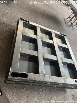 Piattaforma digitale in acciaio al carbonio da 5 tonnellate con indicatore A12E