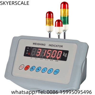 Indicatore di peso A1X con alloggiamento in plastica per scale da pavimento e scale da piattaforma con funzione di tenuta automatica