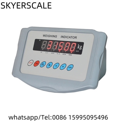 Indicatore di peso A1X con alloggiamento in plastica per scale da pavimento e scale da piattaforma con funzione di tenuta automatica
