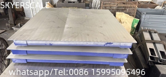 Scala del pavimento in acciaio al carbonio personalizzabile 1.5x1.5m 5 tonnellate con supporto OEM e ODM per le industrie