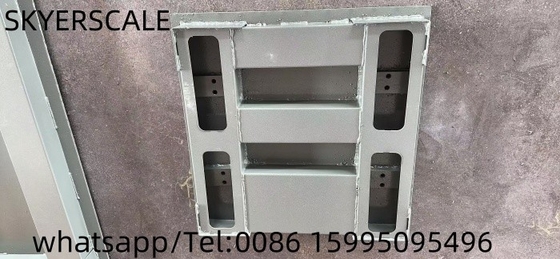 Scala del pavimento in acciaio al carbonio personalizzabile 1.5x1.5m 5 tonnellate con supporto OEM e ODM per le industrie