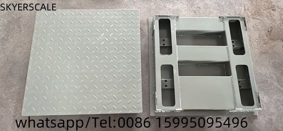 Scala del pavimento in acciaio al carbonio personalizzabile 1.5x1.5m 5 tonnellate con supporto OEM e ODM per le industrie