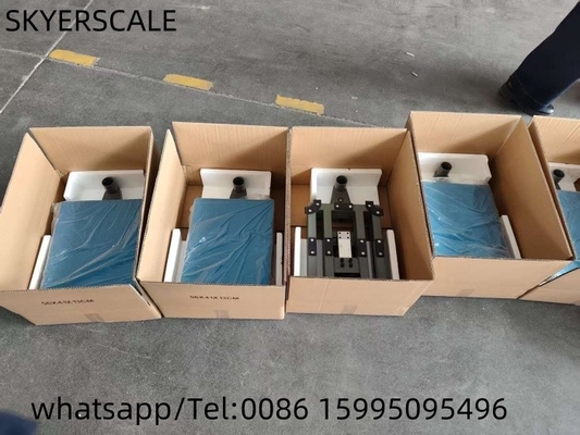 A12E Scala digitale di piattaforma in acciaio al carbonio con indicatore di pesatura Scala di piattaforma