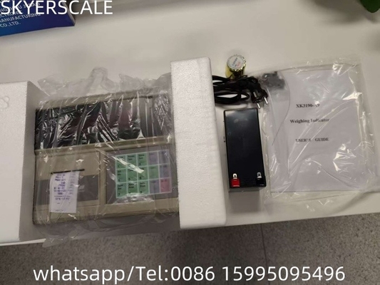 Indicatore dell'apparecchio di pesatura digitale industriale Yaohua A9P con stampante integrata per la bilancia dei camion