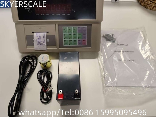 Indicatore A9P con indicatore di ponderazione della bilancia in tempo reale