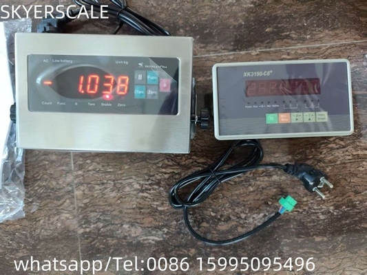 Indicatori di pesatura Yaohua XK3190-A12ESS Indicatore LED di pesatura in acciaio inossidabile