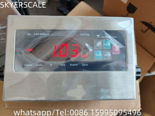 Indicatori di pesatura Yaohua XK3190-A12ESS Indicatore LED di pesatura in acciaio inossidabile