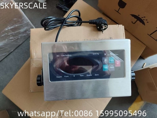 Indicatore di pesatura Indicatore elettronico di peso inossido A12ESS per scala di piattaforma e scala di pavimento
