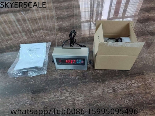 Indicatore di pesatura Indicatore elettronico di peso inossido A12ESS per scala di piattaforma e scala di pavimento