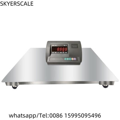 Balanza Digital Weighing Machine Scale elettronica inossidabile Basculas Industrial 3t Piattaforma a pavimento Scale