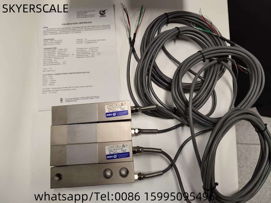 2 tonnellate OIML Celle di carico Amplificatore Zemic H8C Sensore di pesatura per pavimenti Pesatura scala piattaforma Pesatura scala