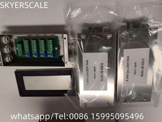 In acciaio inossidabile 4 Wire Junction Box Fabbrica di Scale per pavimenti e pallet Magazzini Scale per pavimenti