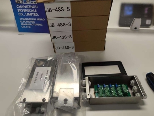 In acciaio inossidabile 4 Wire Junction Box Fabbrica di Scale per pavimenti e pallet Magazzini Scale per pavimenti