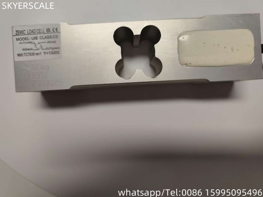 Sensore di cella di carico di marca Zemic L6E-100kg per bilanci di piattaforme da banco da 30x30cm -50kg